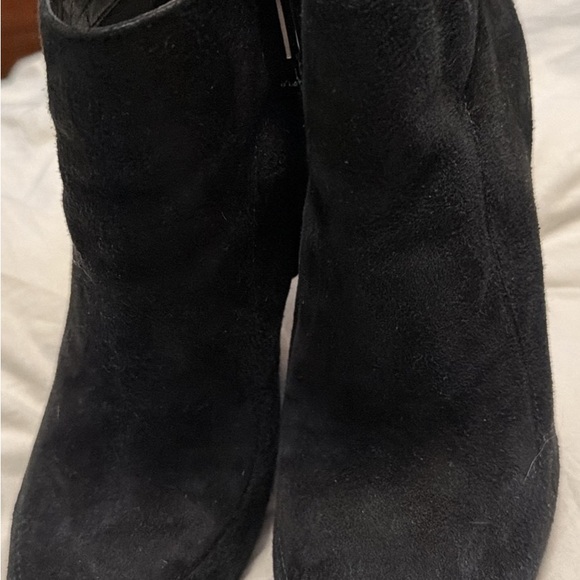 Sam Edelman Shoes - Sam Edelman Suede Black Ankle Booties